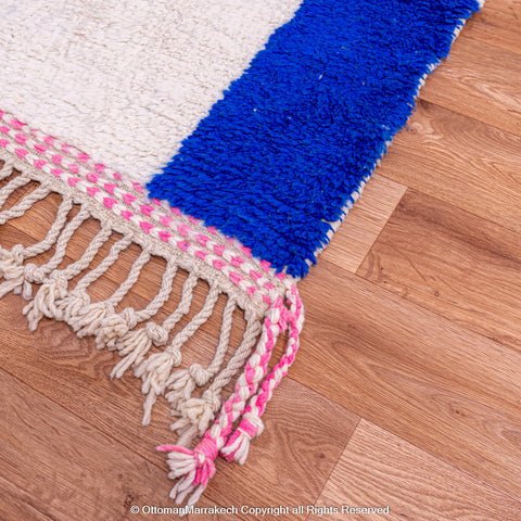 Moroccan Eclectic Shapes Rug: Boho Chic with a Vintage Touch