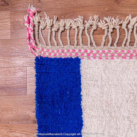 Moroccan Eclectic Shapes Rug: Boho Chic with a Vintage Touch