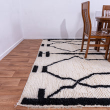 Load image into Gallery viewer, Moroccan Overdyed Rug: Bold Patterns and Modern Flair