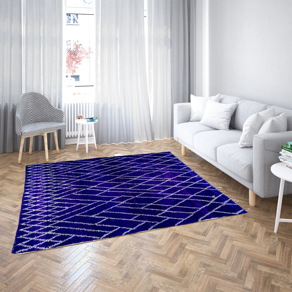 Moroccan Fringe Rug: Artisanal Detailing for Modern Elegance